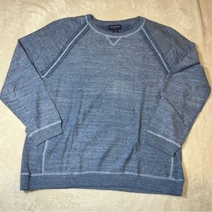 Men's Tommy Bahama Blue Duncan Deux Crewneck Reversible Sweater Size XLarge